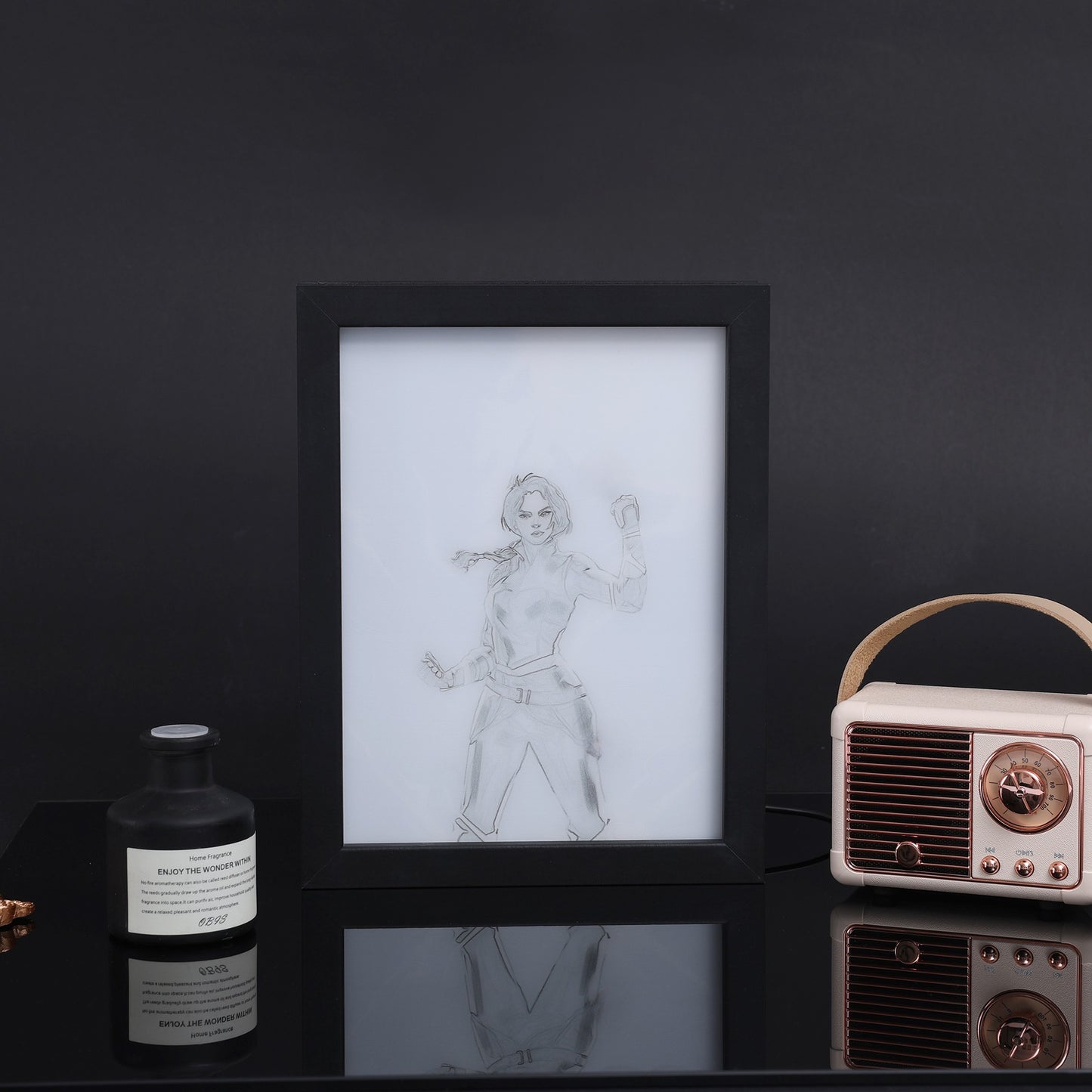 Violet Sorrengail Light Painting (LIMITED EDITION)