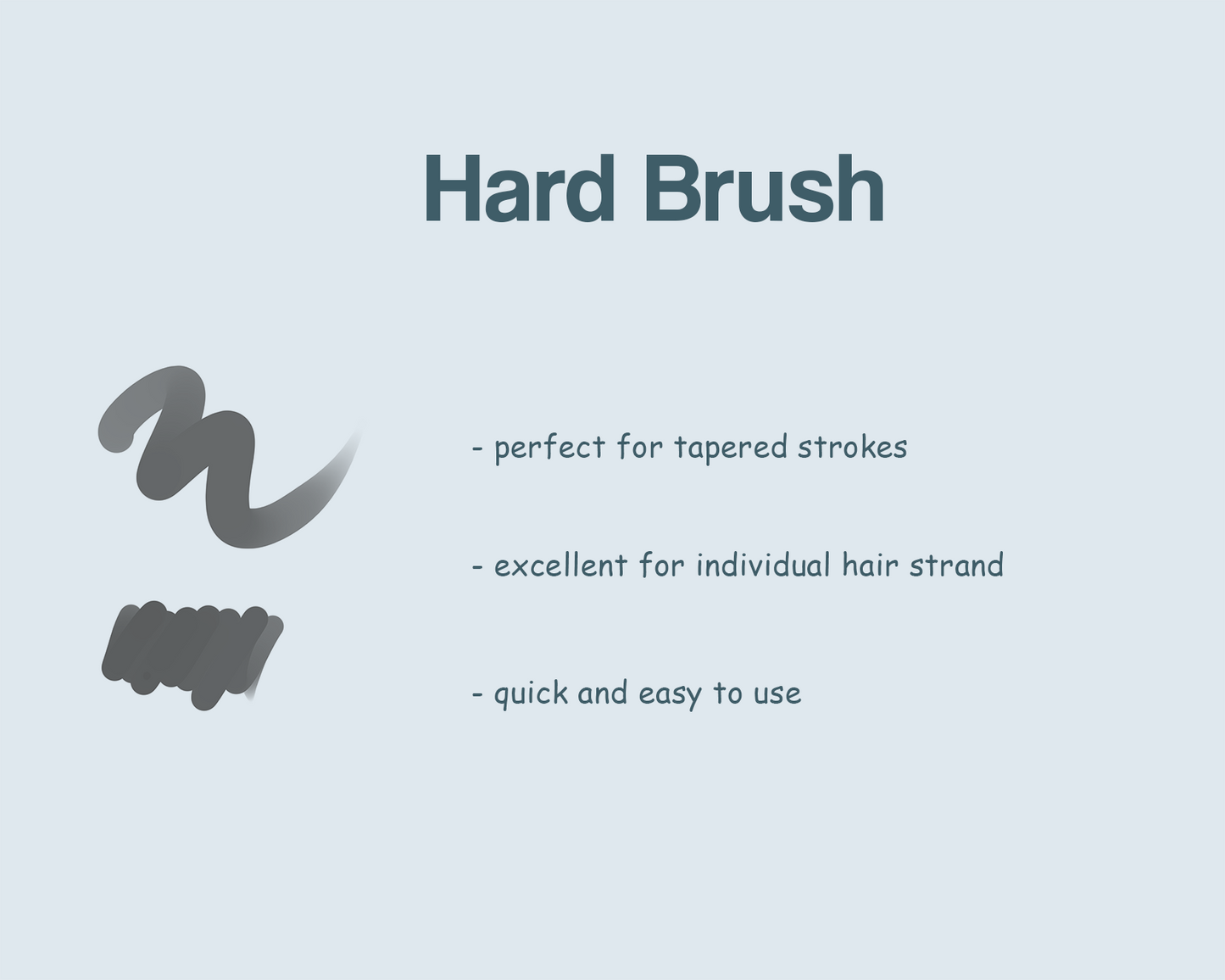 Chinese Hair Tutorial Brushes