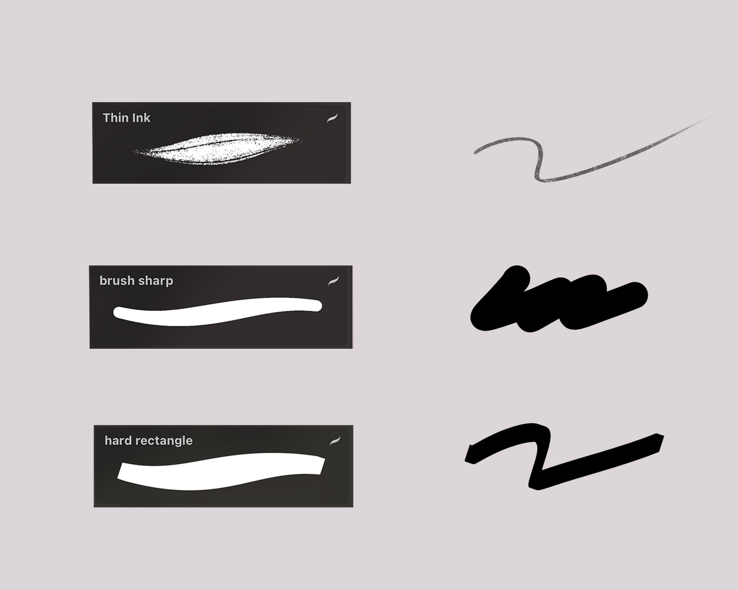 Yueko Study Brushes