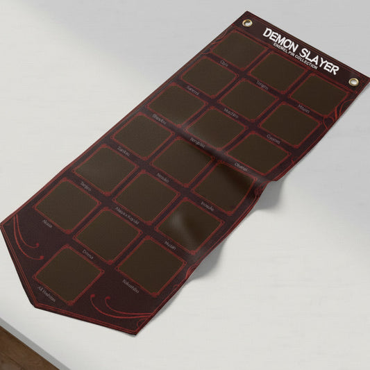 KNY Canvas Enamel Pin Display Banner