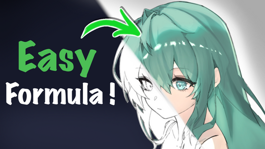 Chinese Hair Tutorial Practice Files