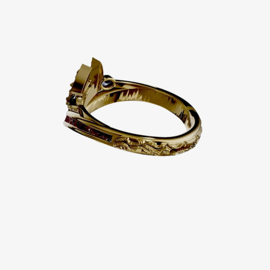 Sukuna Gold Ring
