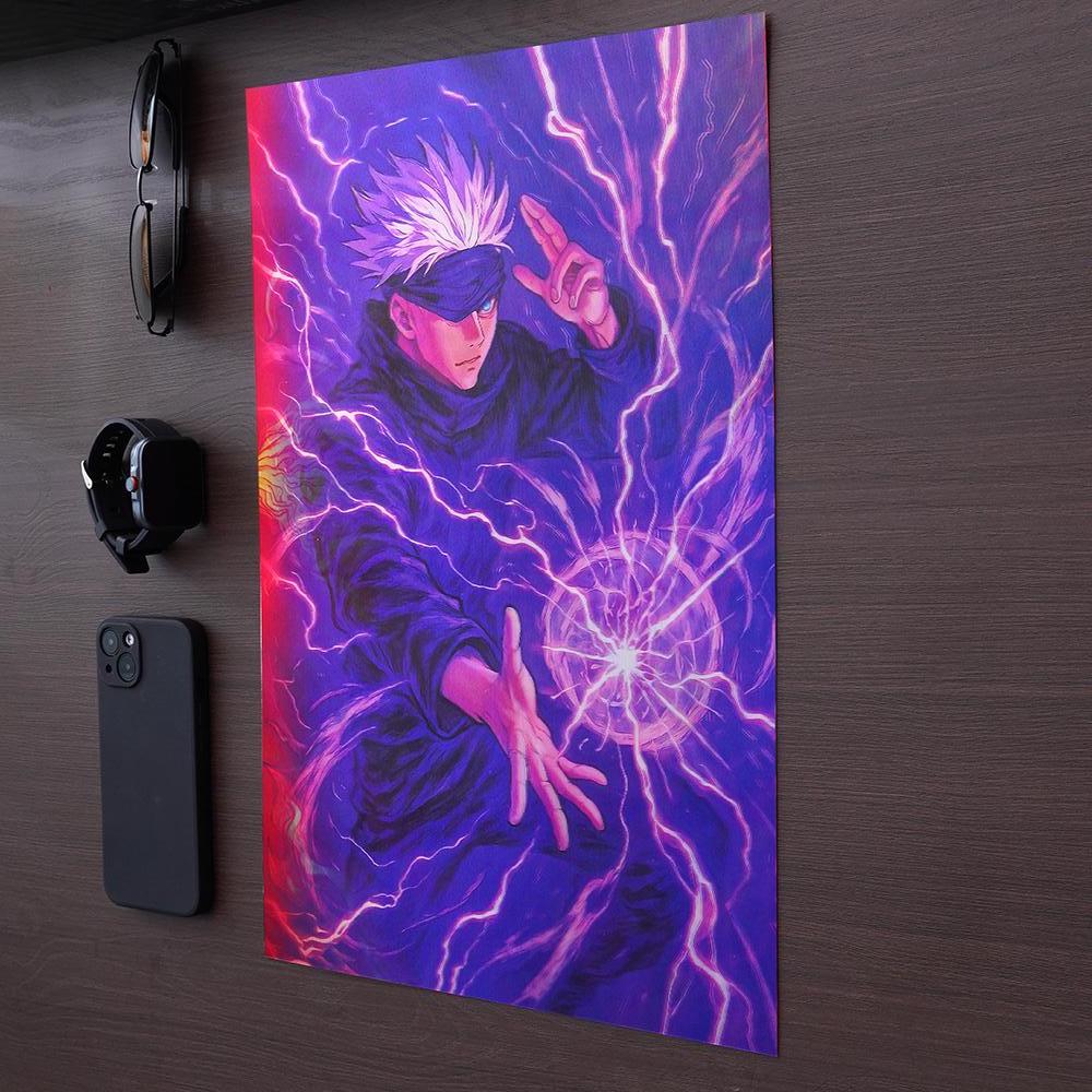 3-IN-1 Jujutsu Kaisen 3D Poster