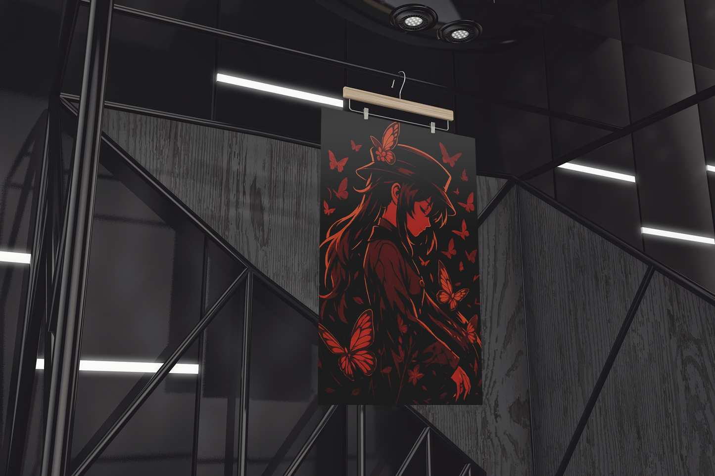 Hu Tao Genshin Impact Poster