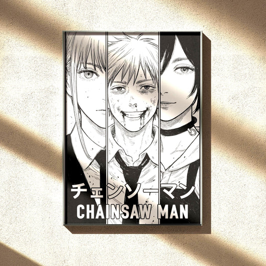 Chainsaw Man Premium Manga Poster