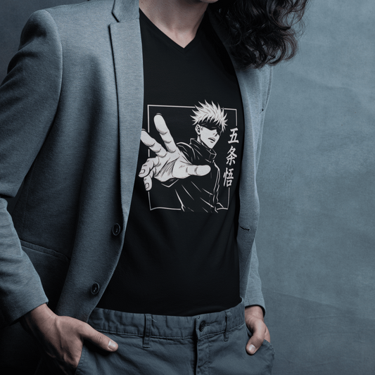 Gojo Satoru Minimalist Jujutsu Kaisen T-Shirt