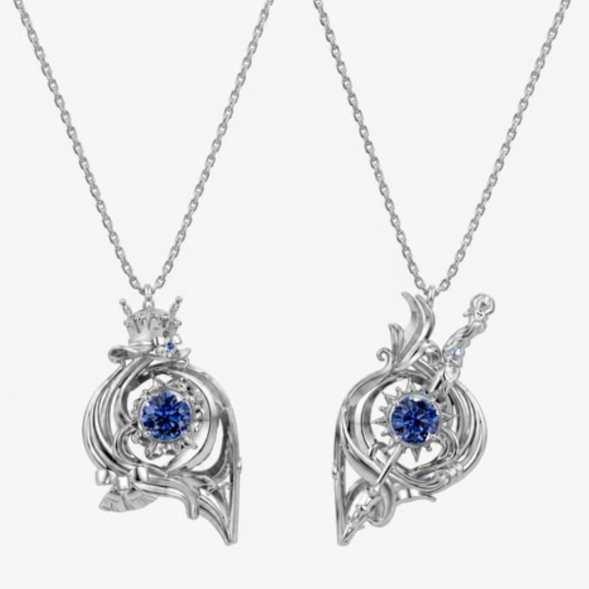 Furina and Neuvillette Necklace front