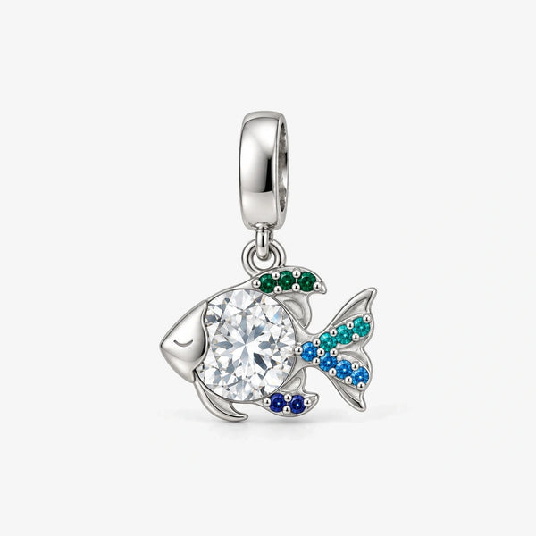 Gay Men's Pride Fish Charm