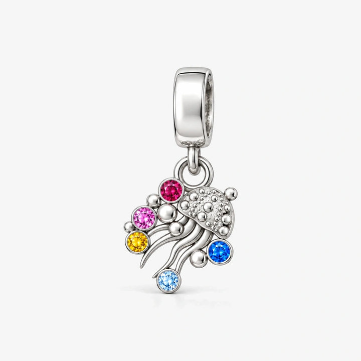 Pan Pride Jellyfish Charm