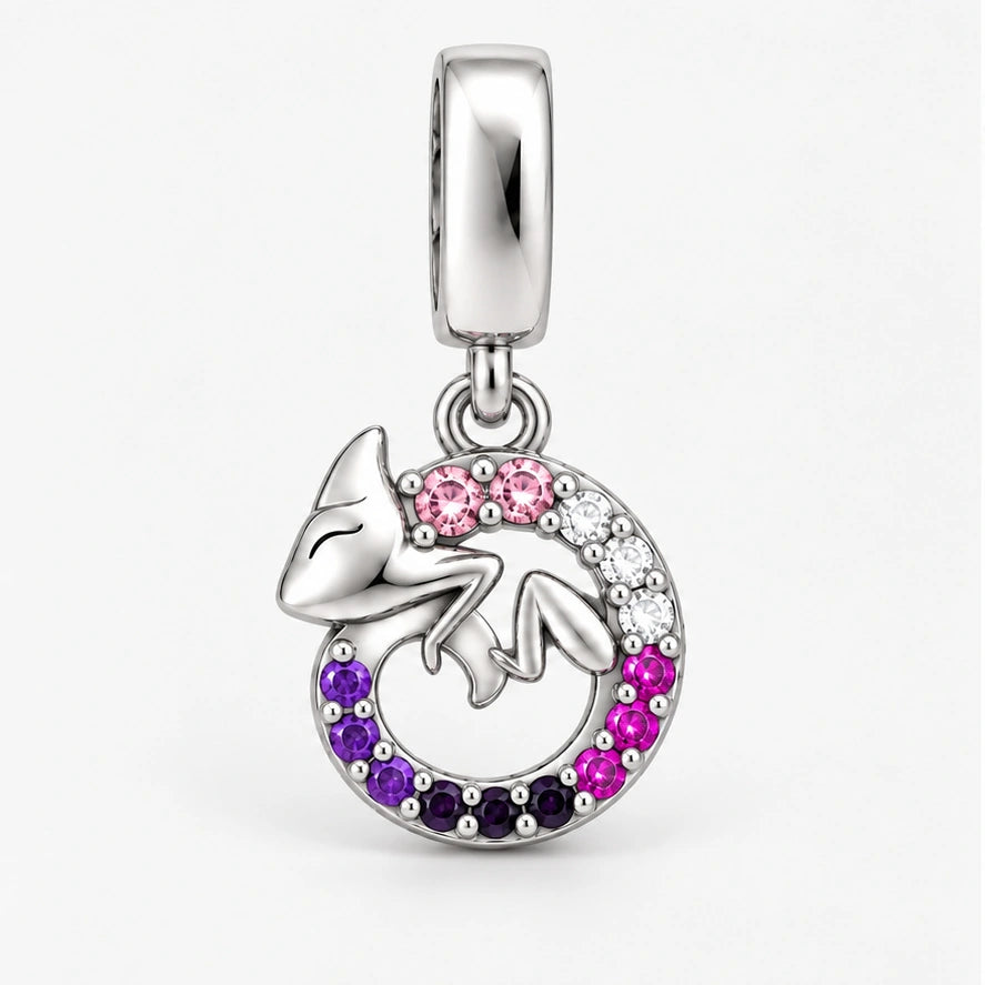 Genderfluid Pride Chameleon Charm hero view