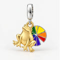 Rainbow Pride Frog Charm hero view