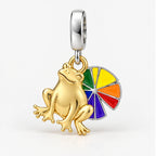 Rainbow Pride Frog Charm hero view