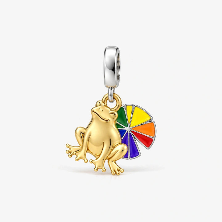 Pride Frog Charm