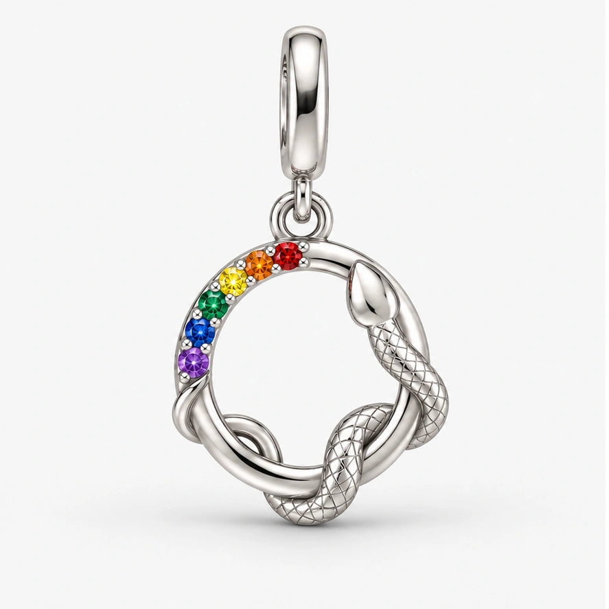 Rainbow Pride Snake Charm hero view
