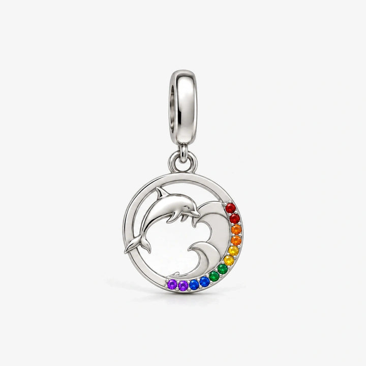 Pride Dolphin Charm