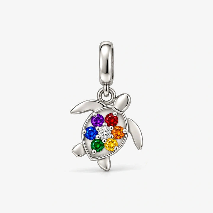 Pride Turtle Charm