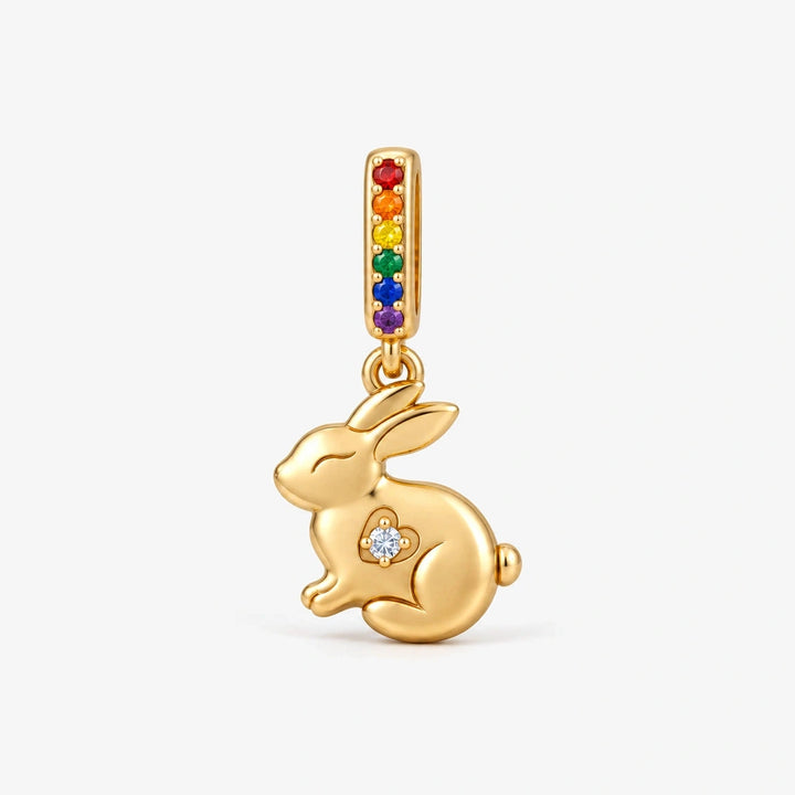 Pride Bunny Charm