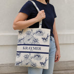 Koi & Lotus Tote Bag