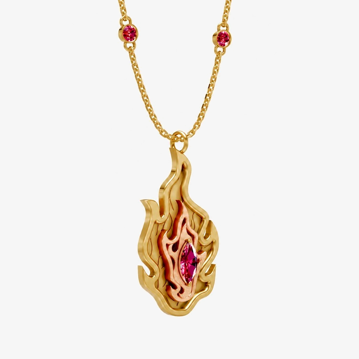 Flame Hashira Necklace new image 2