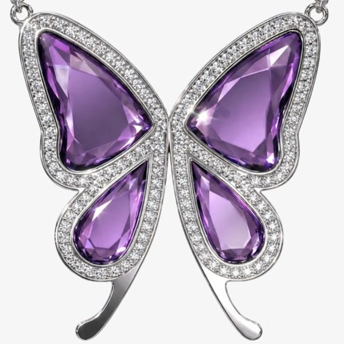 Butterfly Hashira Necklace detail 1