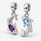 Six Eyes and Cursed Spirit Koi Charms side view