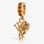 Straw Doll Charm side view