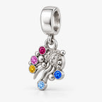 Pan Pride Jellyfish Charm side view