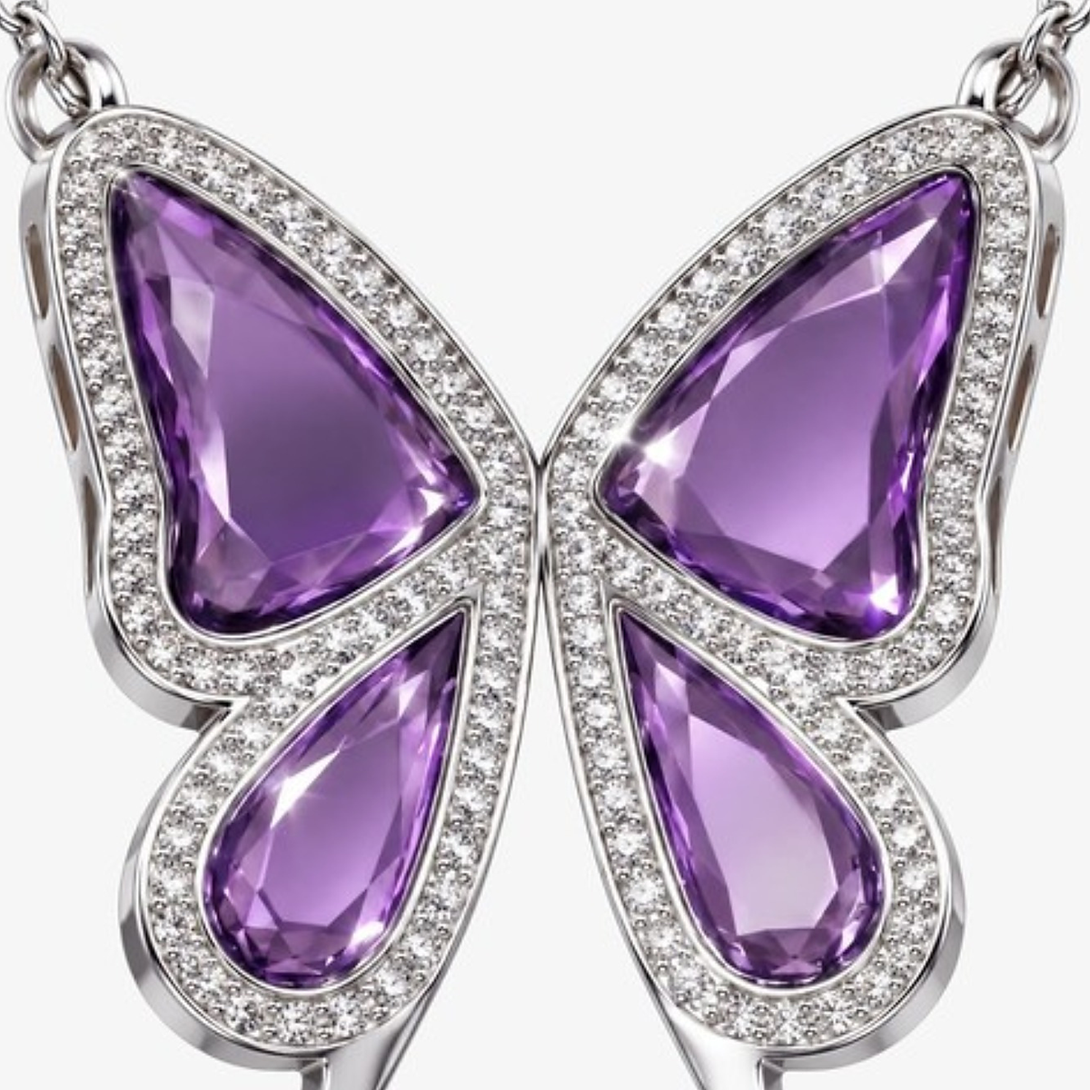 Butterfly Hashira Necklace detail 2