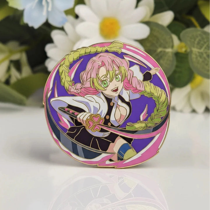 Love Hashira Glow in the Dark Enamel Pin