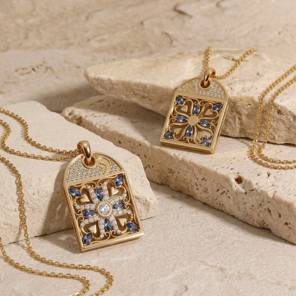 2-in-1 Magnetic Hearts Pendant