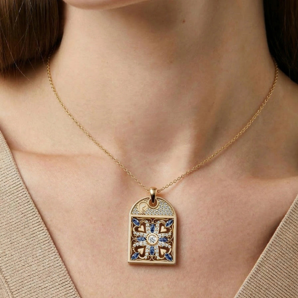 2-in-1 Magnetic Hearts Pendant