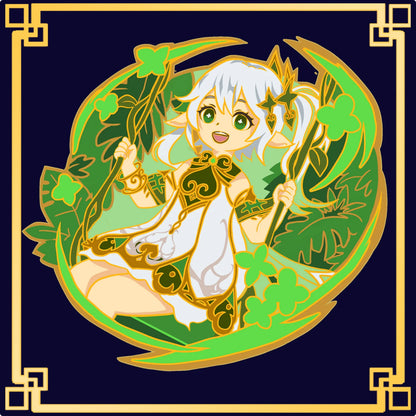 Nahida Glow-in-Dark Enamel Pin