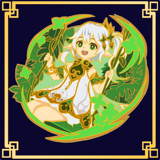 Nahida Glow-in-Dark Enamel Pin