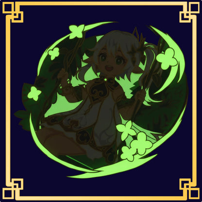 Nahida Glow-in-Dark Enamel Pin