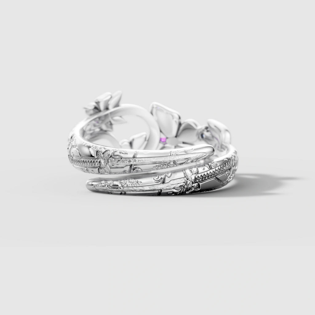 Shinobu x Giyu Ring Set