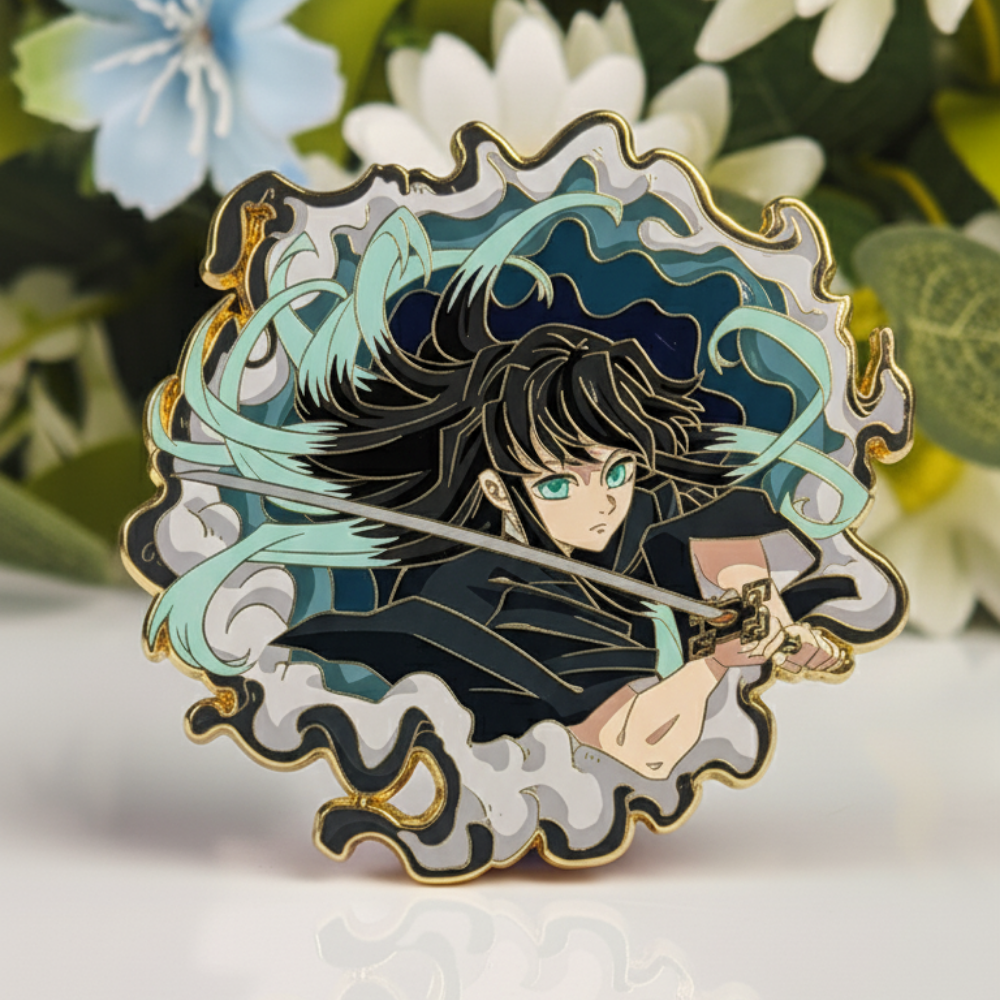 Mist Hashira Glow-in-Dark Enamel Pin
