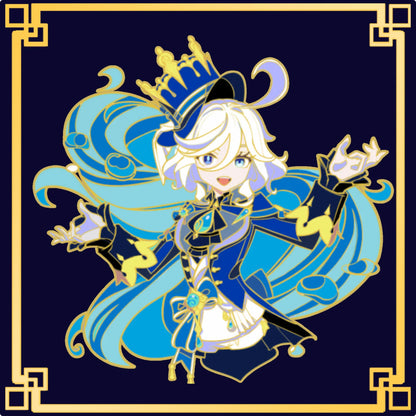 Furina Glow-in-Dark Enamel Pin