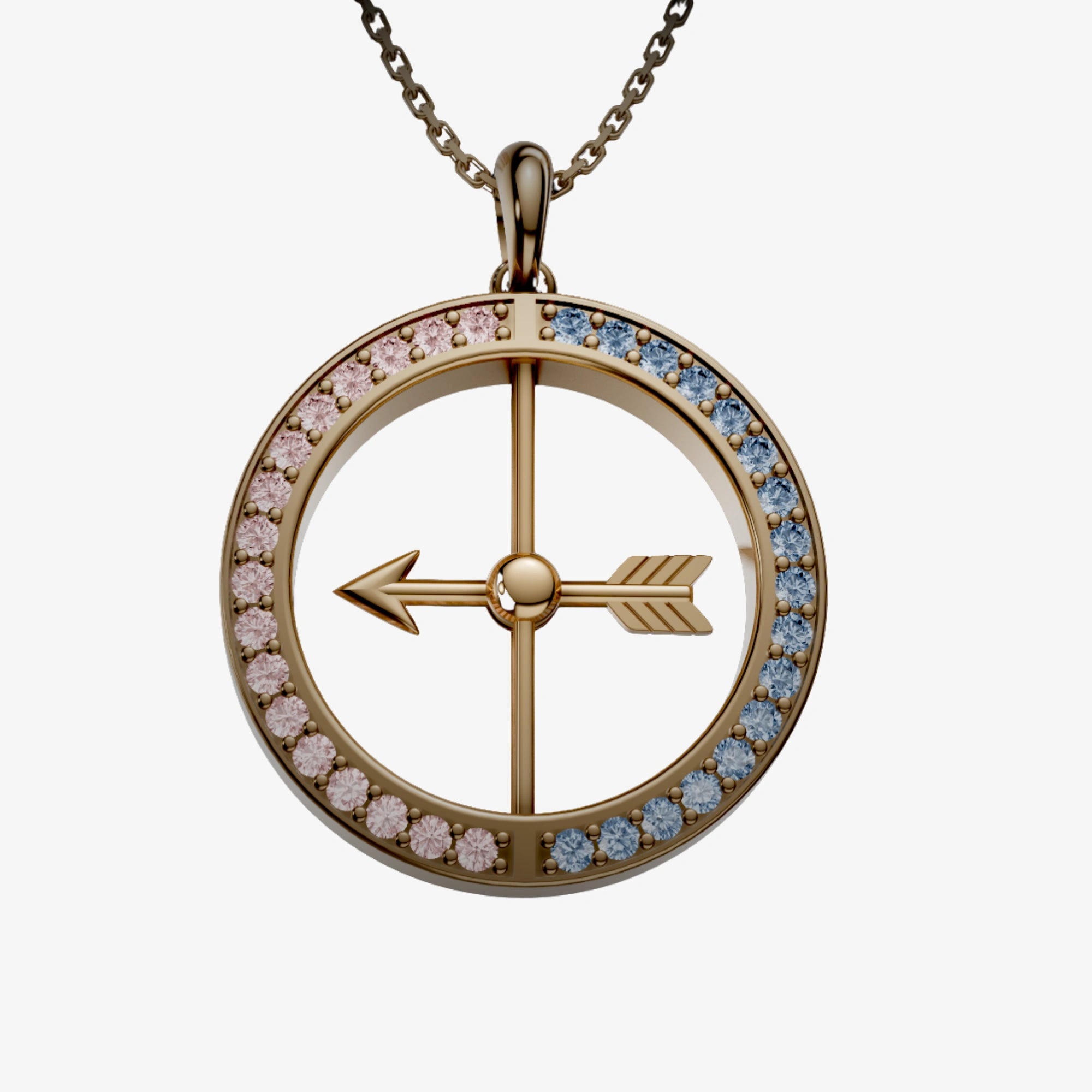 Spinning Arrow LGBTQ Necklace [Pre-order]