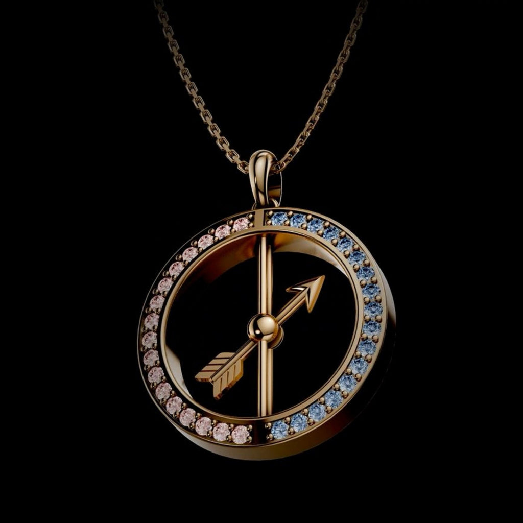 Spinning Arrow LGBTQ Necklace [Pre-order]