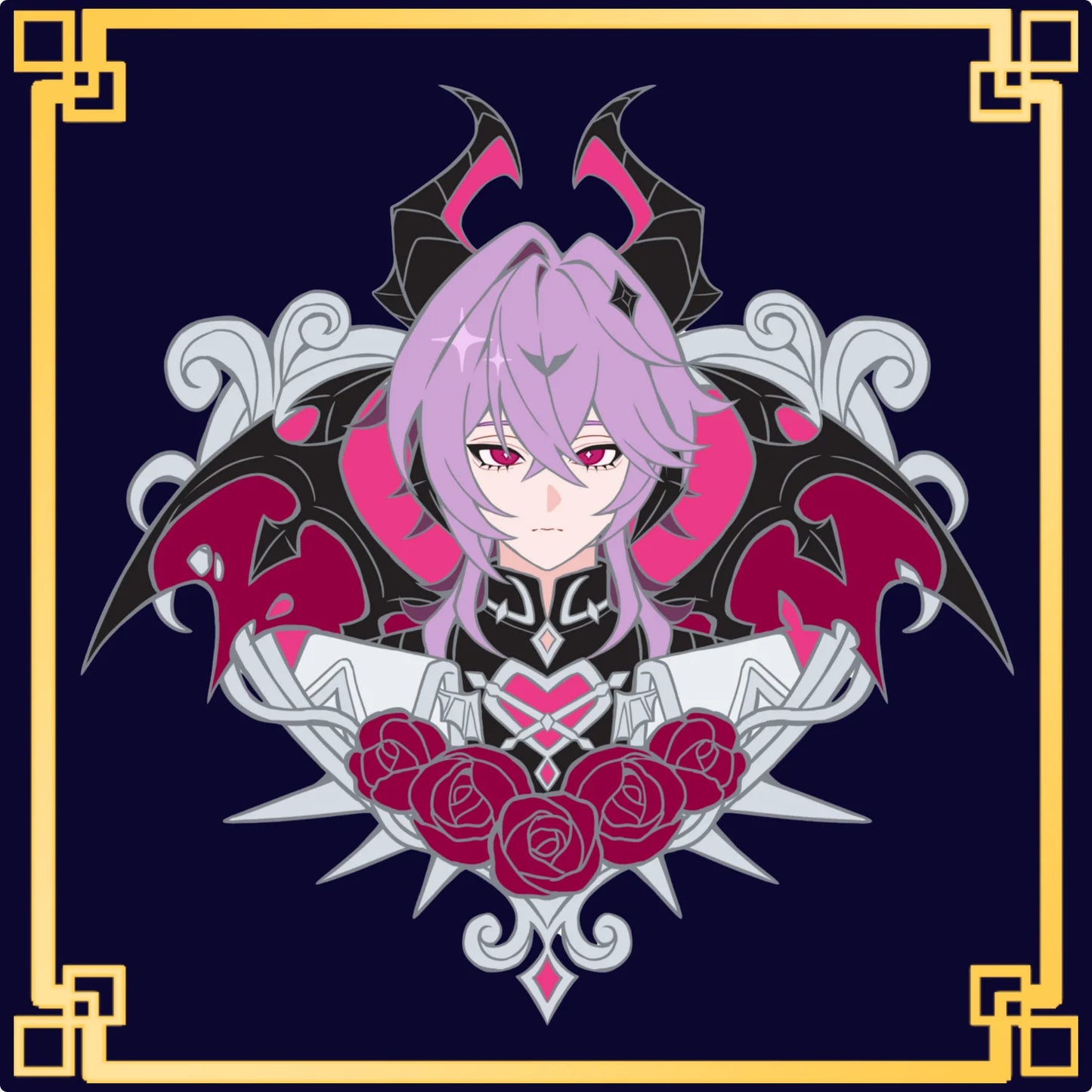 Durin Glow-in-Dark Enamel Pin