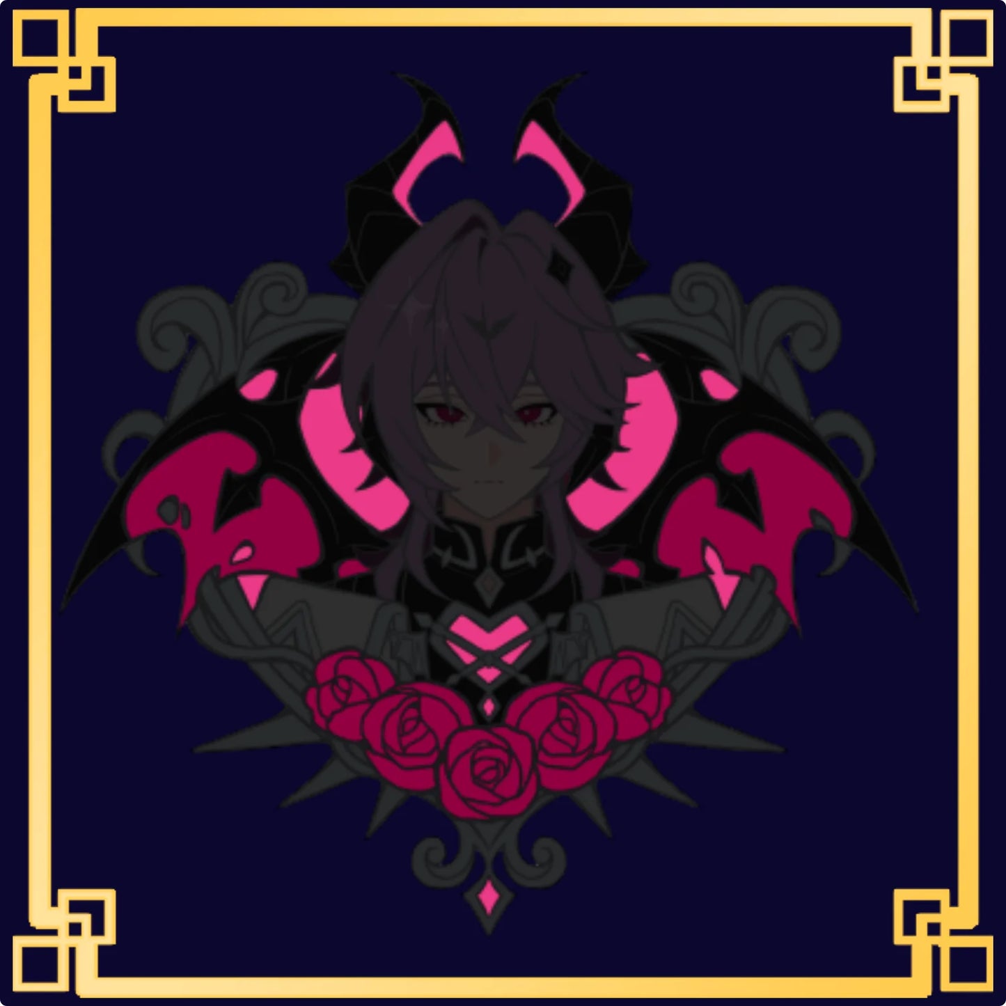 Durin Glow-in-Dark Enamel Pin