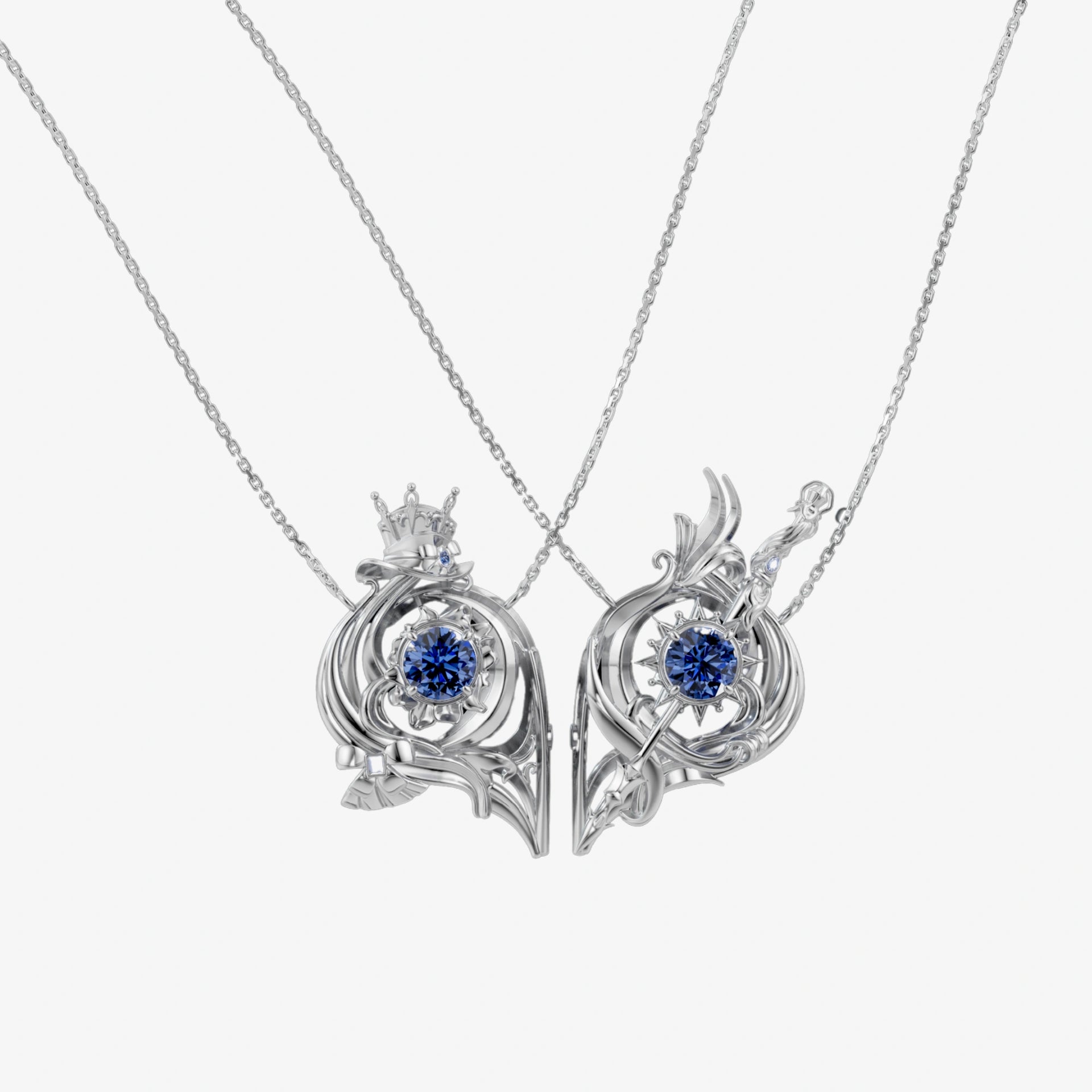Furina and Neuvillette Necklace