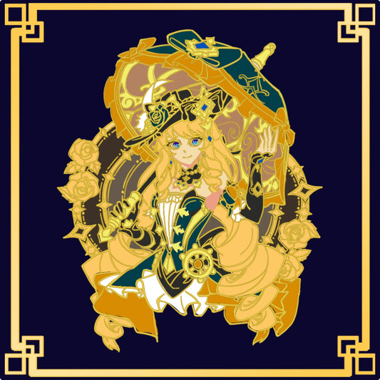 Navia Glow-in-Dark Enamel Pin