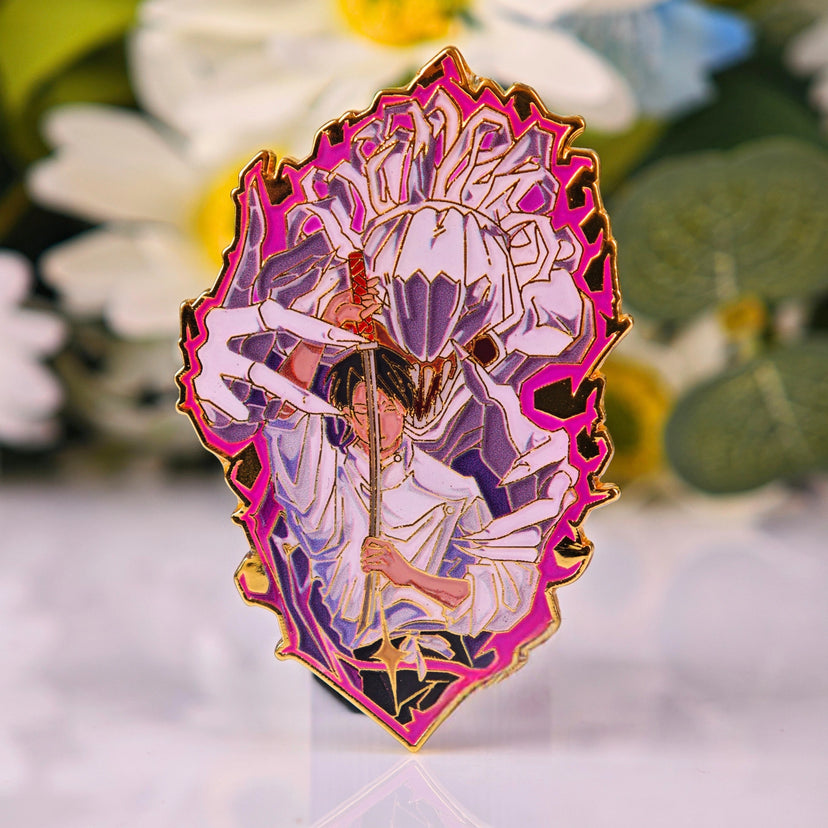 Yuta Glow-in-Dark Enamel Pin