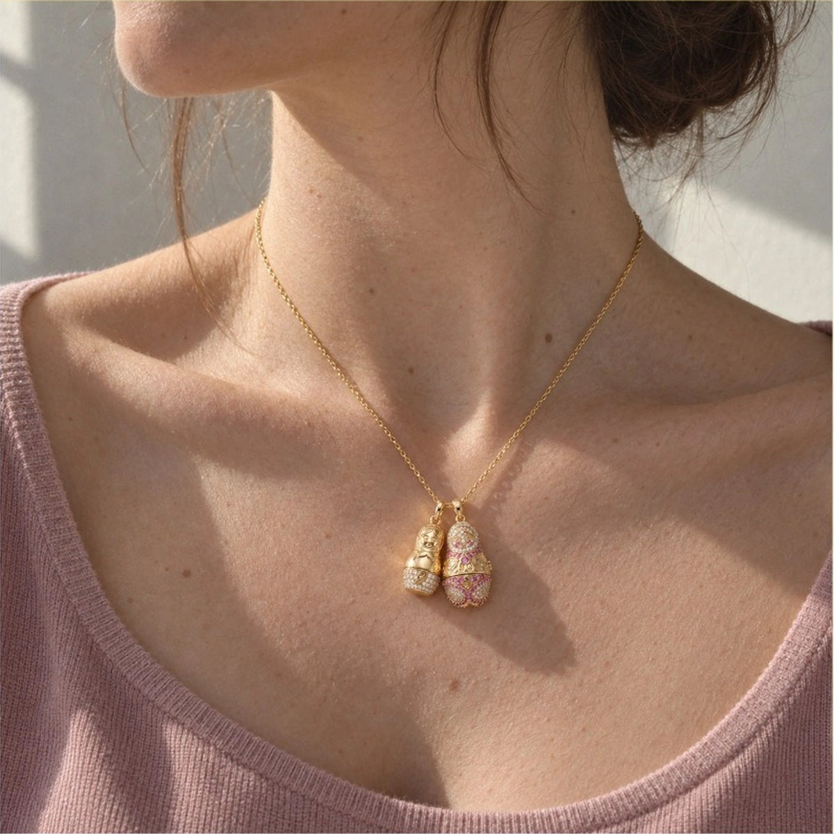 2-in-1 Hidden Doll Pendant image 5 model