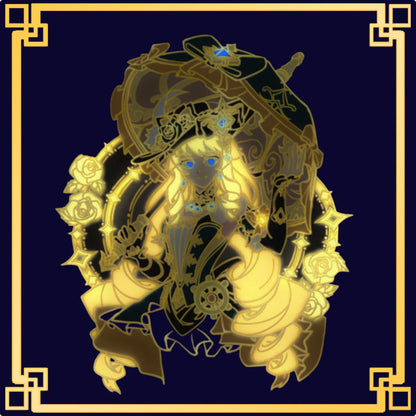 Navia Glow-in-Dark Enamel Pin