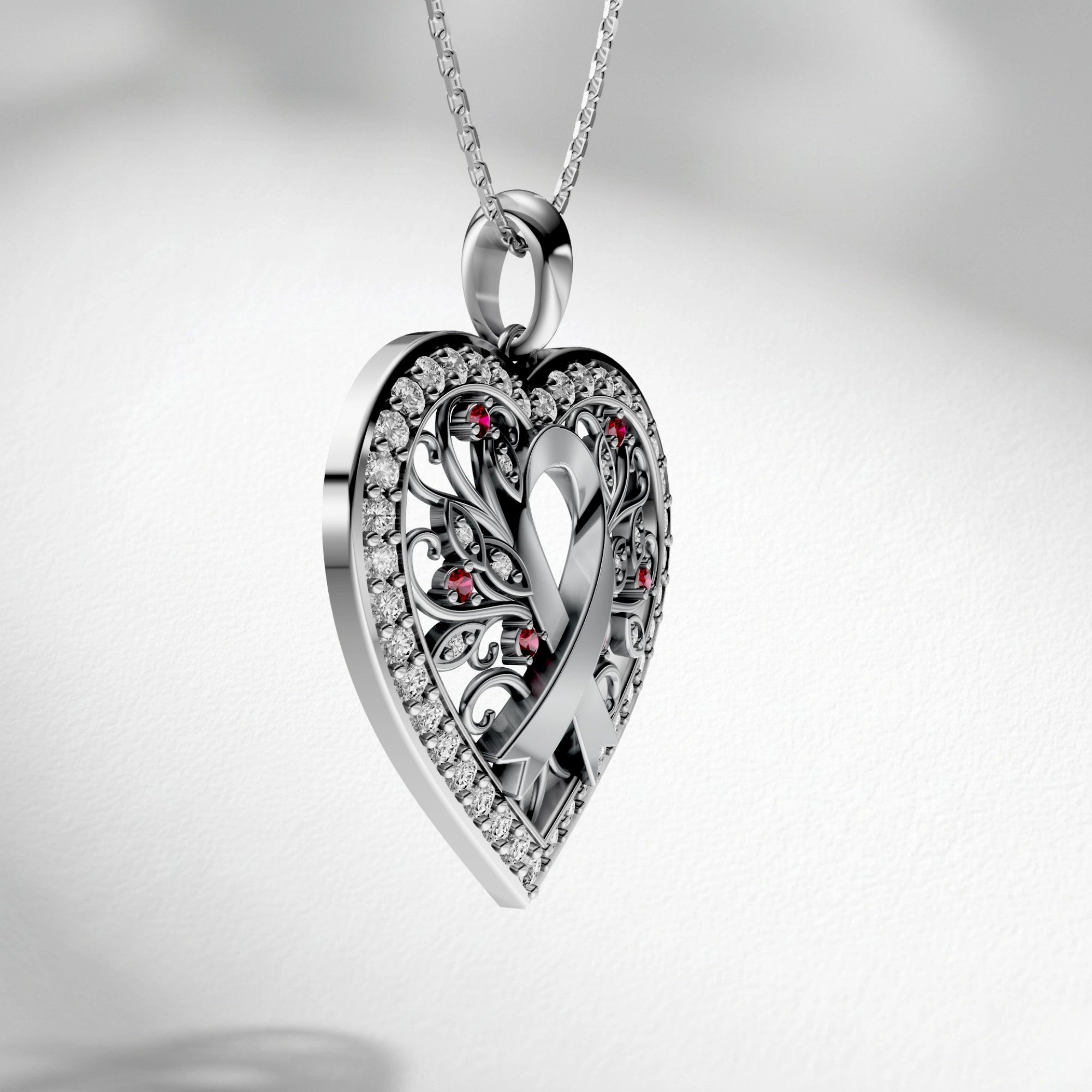 Mother’s Heart Necklace