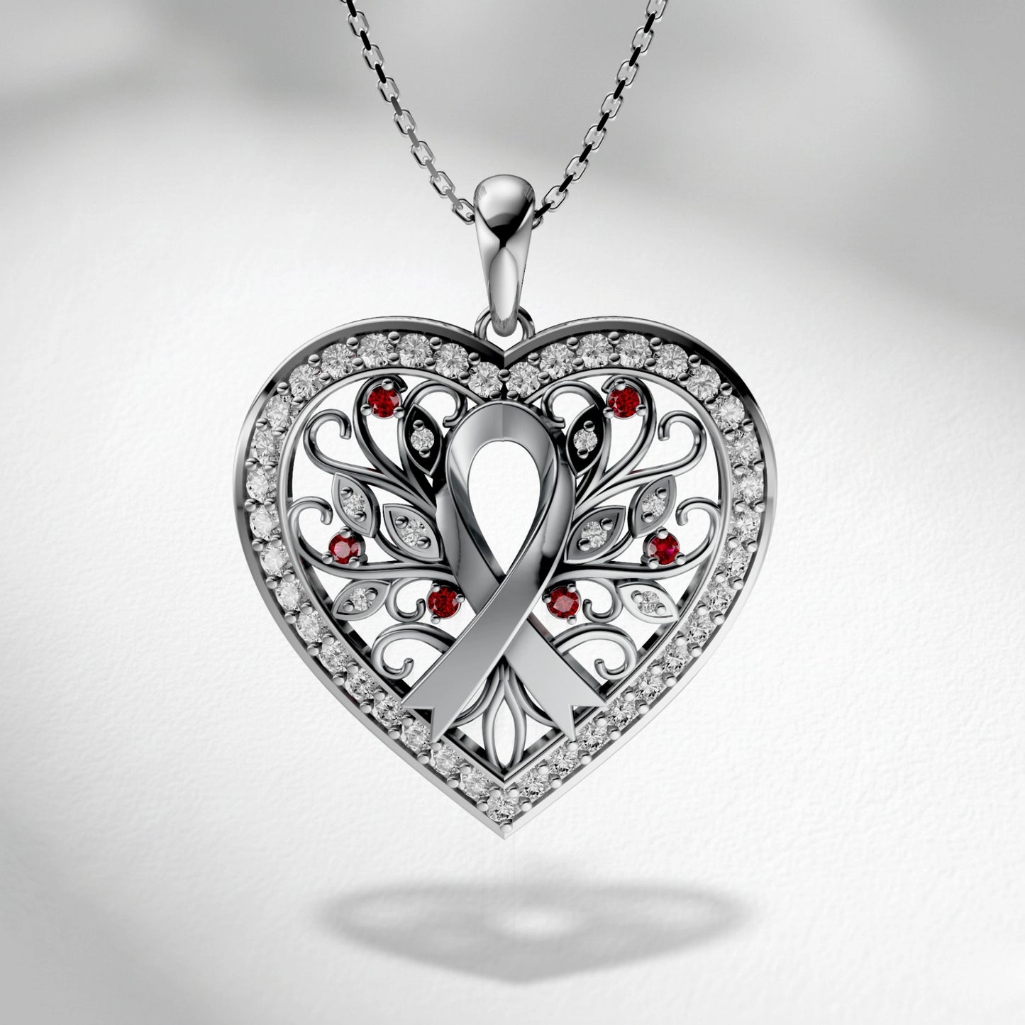 Mother’s Heart Necklace