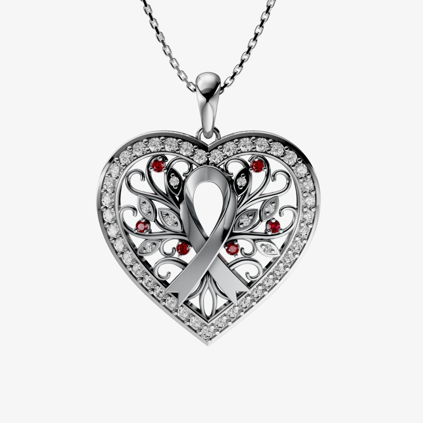 Mother’s Heart Necklace