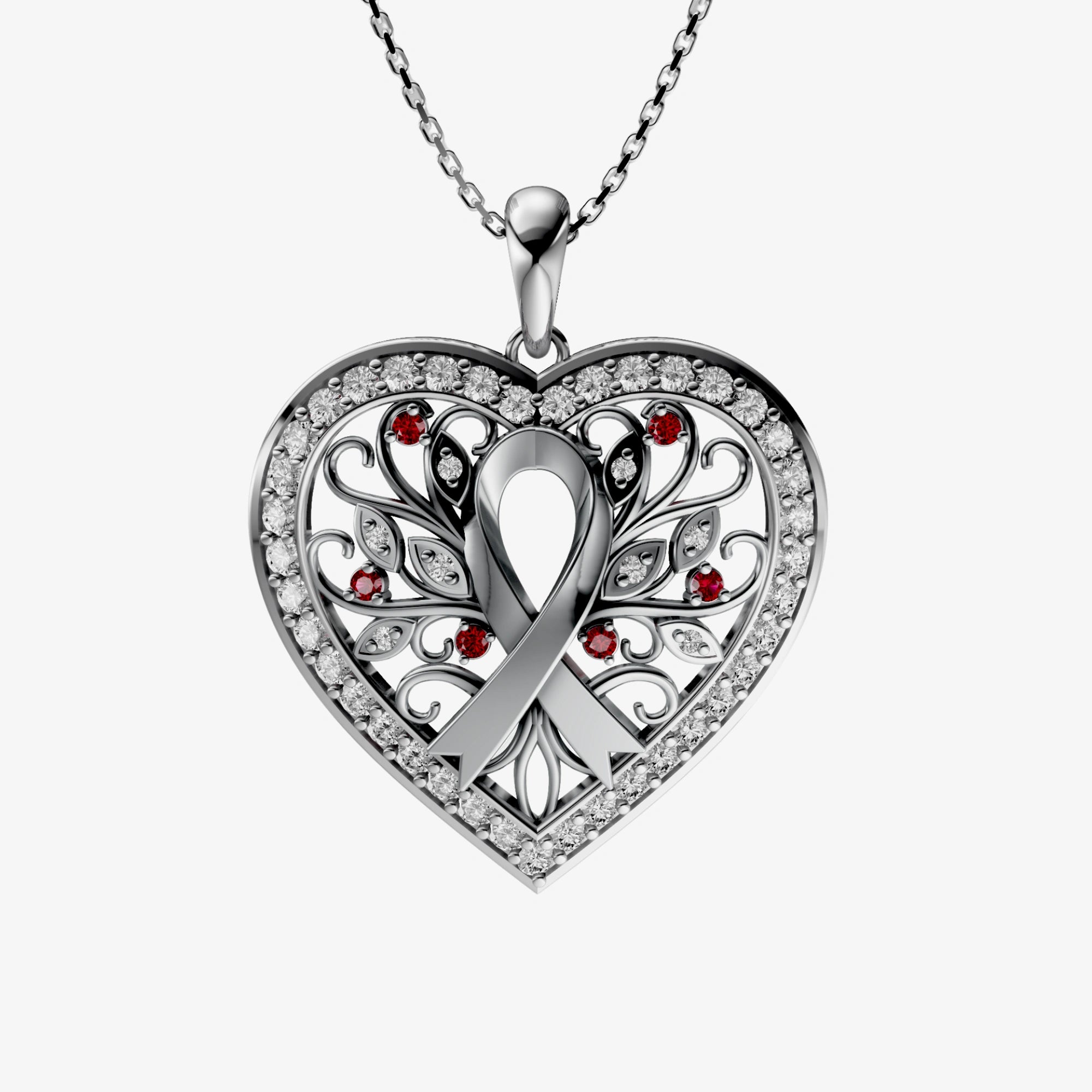 Mother’s Heart Necklace